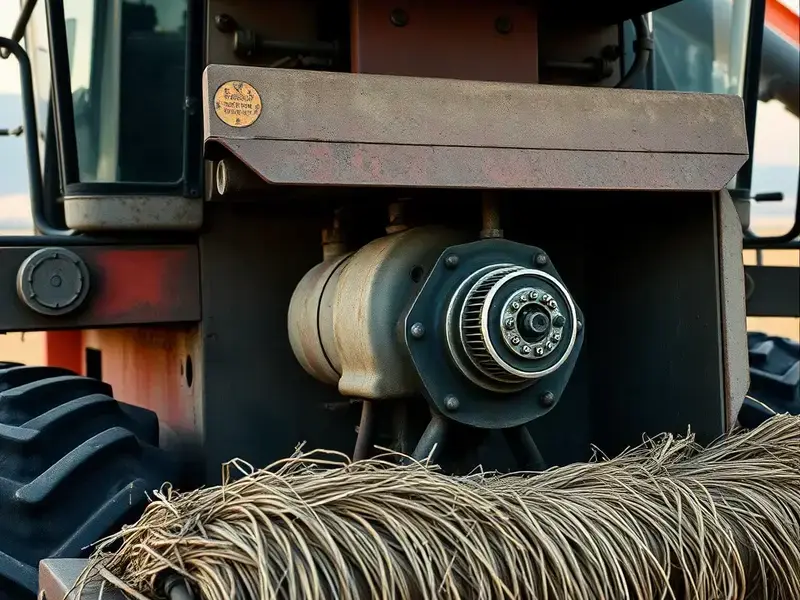 Combine harvester threshing system restoration project